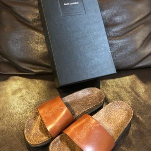 Saint Laurent leather Sandals
